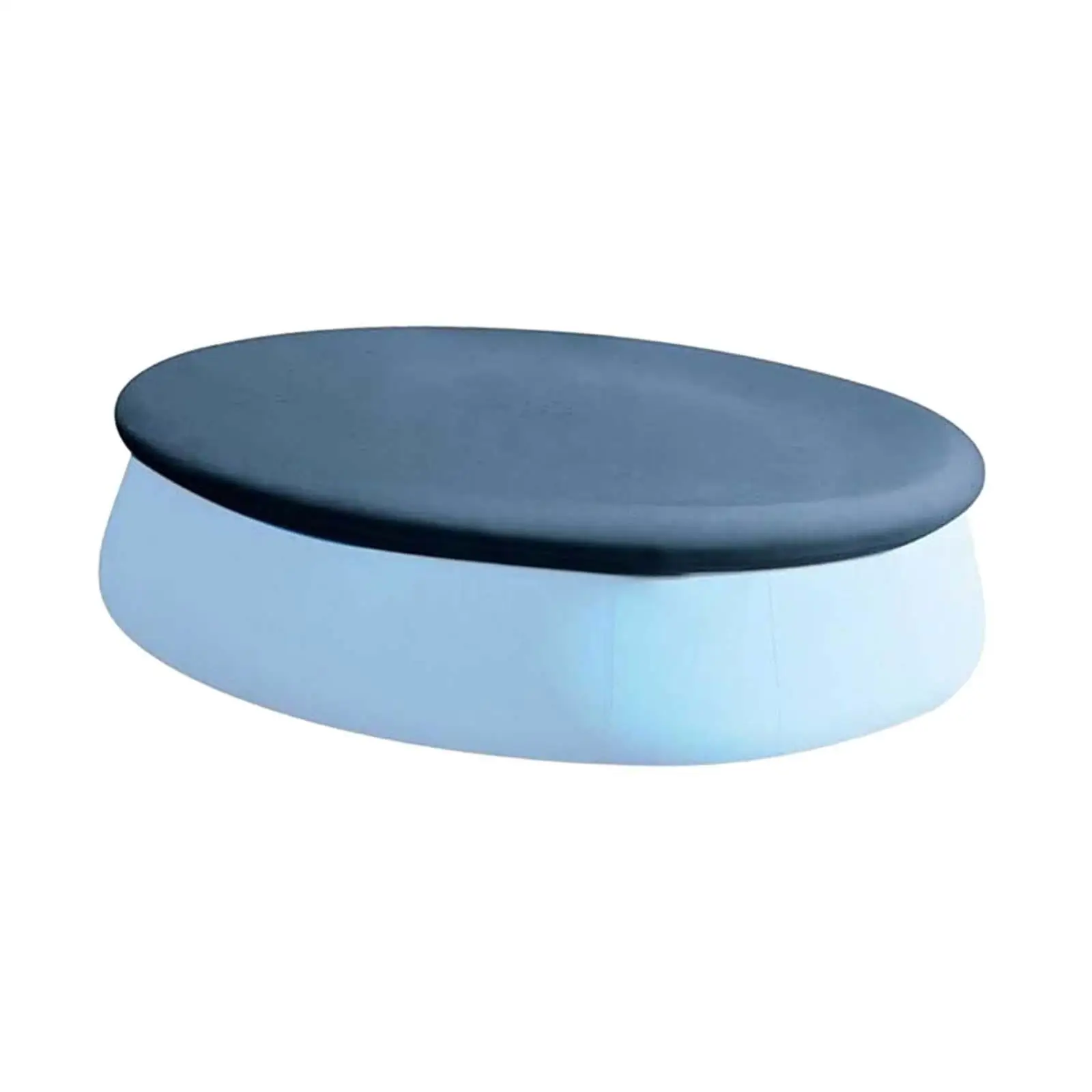 Tear Resistant Round Pool Cover Foldable Weatherproof Canopy for Above Ground Pools Home Cleaning Solution
