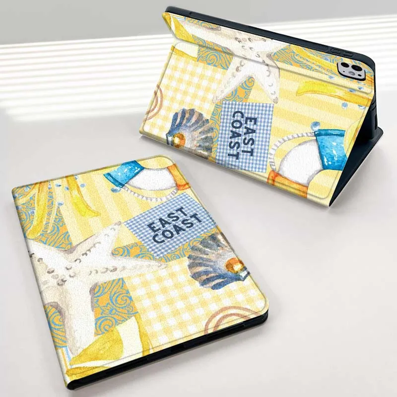 

Художественный коллаж с узором для iPad mini Air 1 2 3 4 5 6 7 6 7 9 11 13 M3 M2 поколения 7,9 8,3 10,9 дюймов 2024 2025 Чехол для планшета