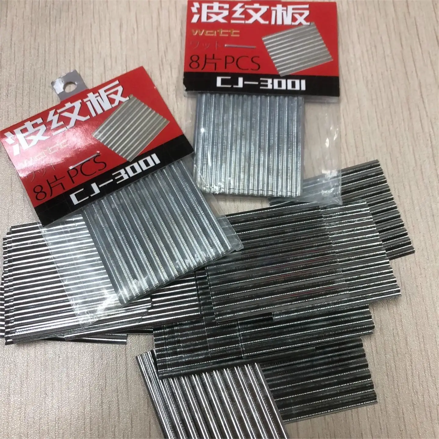 Construcción de láminas de pared de azulejos corrugados a escala 1:35-64 para materiales de modelado de escena militar, Kits de diseño de Diorama ensamblados, juguete