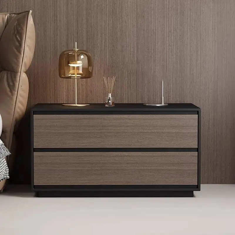 طاولة تخزين حديثة أنيقة لدرج ليلي ديكور غرفة النوم طاولة ليلية فاخرة Mesas De Noches Dormitorio أثاث غرفة النوم
