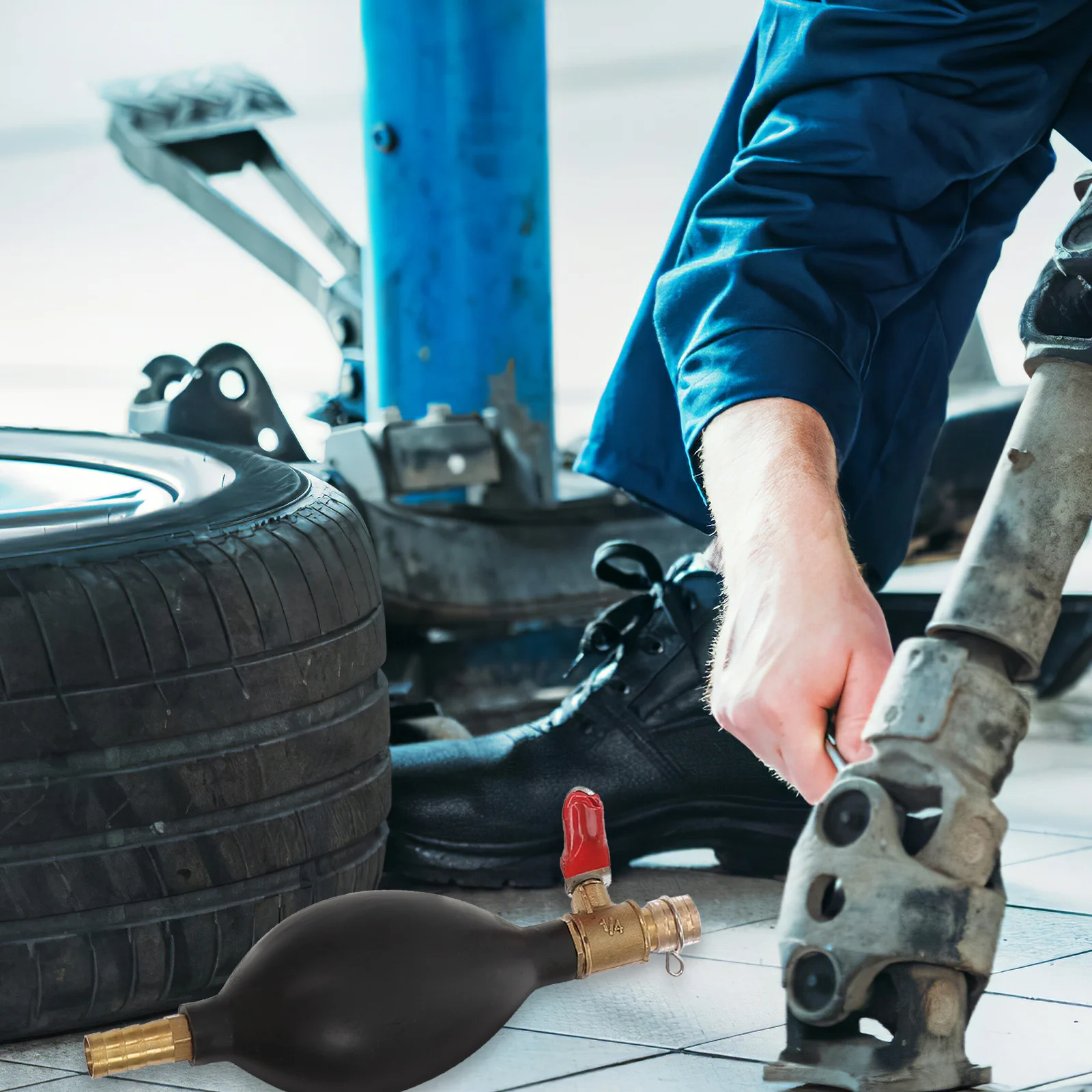 

1pc 10Mm Manual Petrol Syphon Hose Oil Conductor For Diesel Transfer Long Fuel Pump Tool Engine Parts Workshop Use