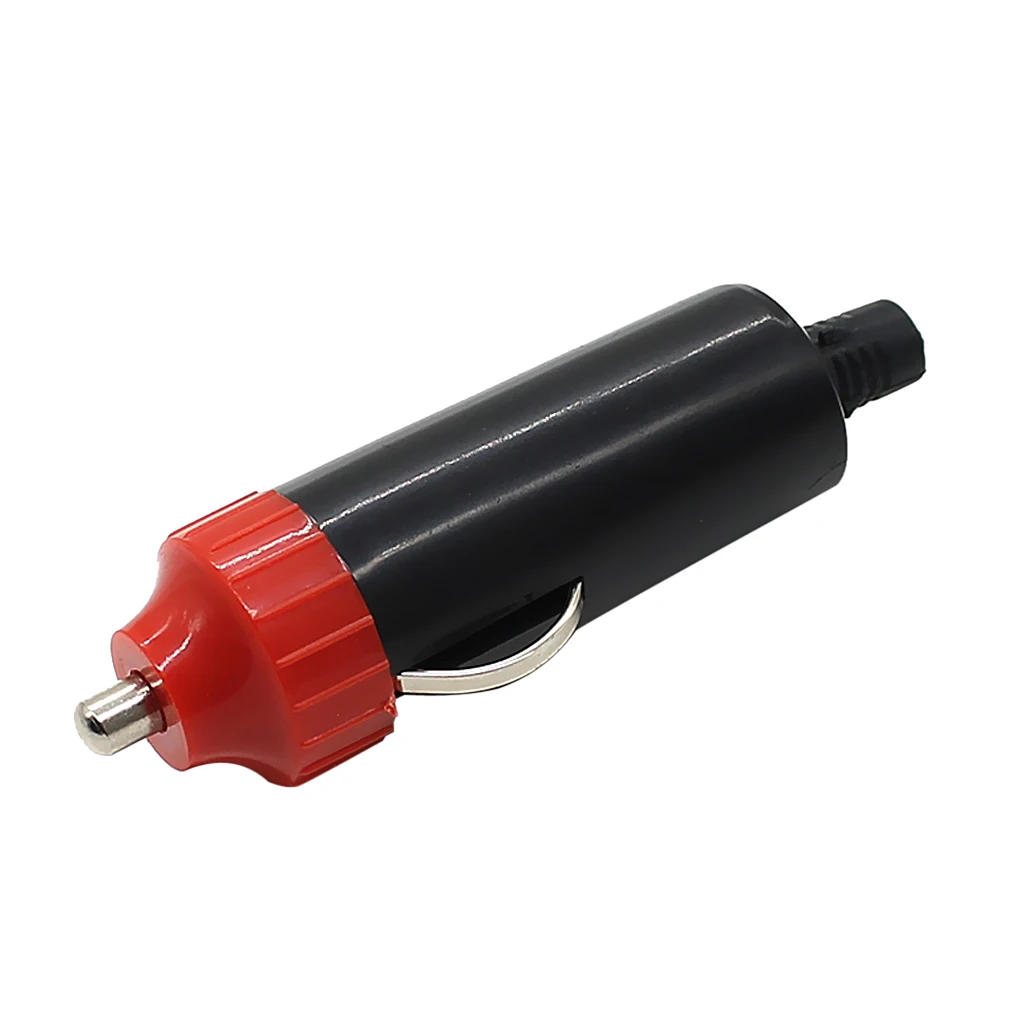 12V Car Vehicle Power Source Male Cigarette Lighter Accessory Plug Adaptor Conector de encendedor de cigarrillos