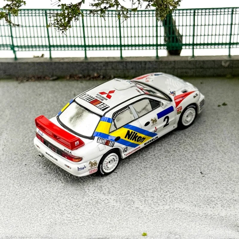 Tarmac funziona in 1/64 Mitsubishi Lancer Evo III # Regali modello in metallo pressofuso con 2 veicoli a motore giocattolo in lega