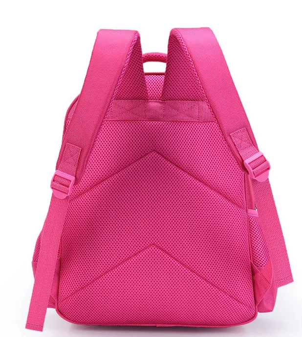 16 inch Girls School Bags Princess Cartoon Schoolbags Pink Backpack kids Cartoon Primary Bookbag Kids Mochila Infantil