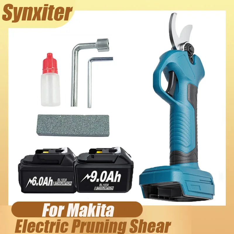 

Беспроводные электрические секаторы для Makita BL1830, 18 В, аккумуляторные садовые ножницы, резак для фруктовых деревьев, электроинструмент для обрезки бонсай