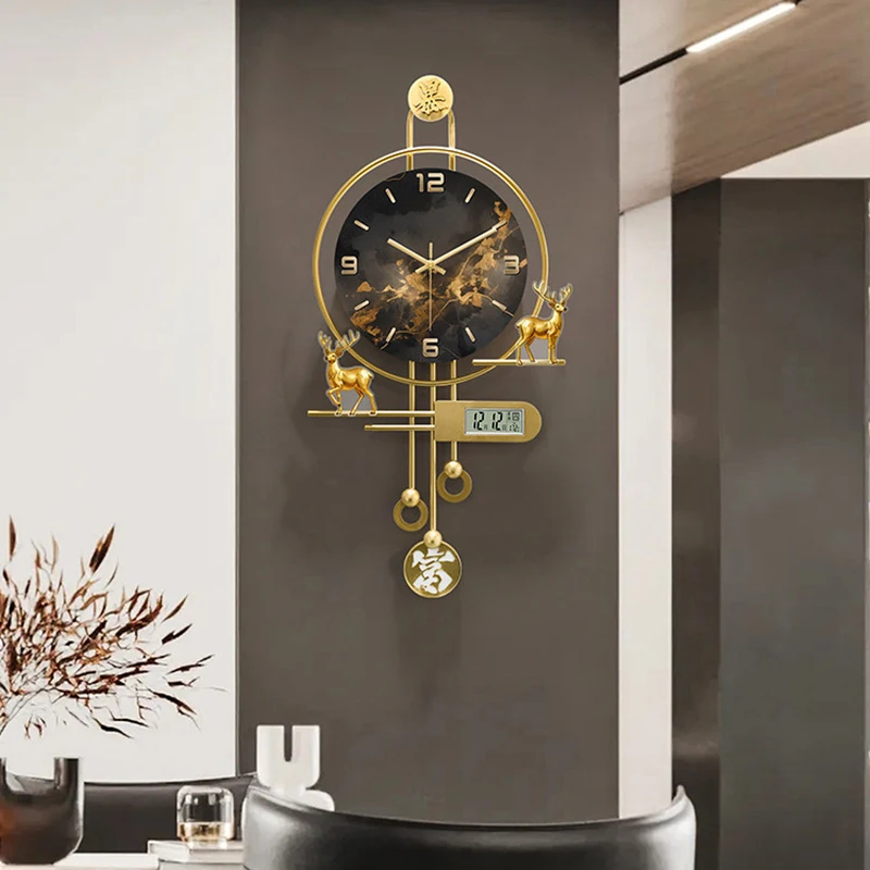 Bedrooms Art Mural Wall Watch Led Interior Aesthetic Modern Luminous Wall Clocks Fashion Luxury Reloj Pared Home Decoration