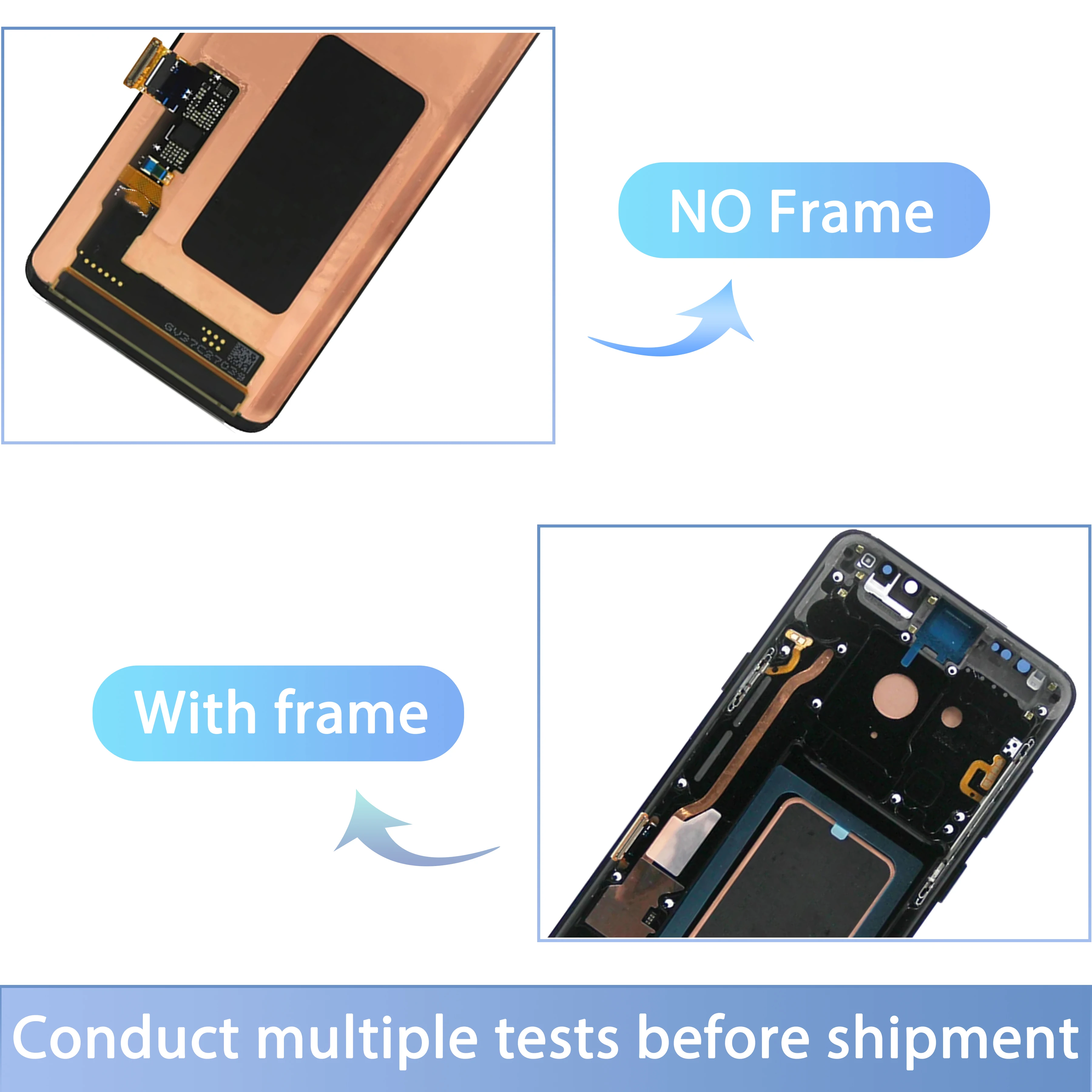 Imagem -05 - Substituição da Tela de Toque Lcd Amoled para Samsung s9 Plus Display com Tampa Traseira Digitalizador Alta Qualidade G965 Sm-g965f 62