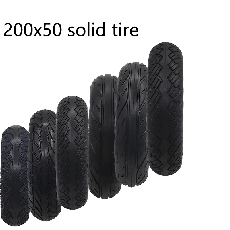 Solid Tire for Xiaomi M365 1S Pro 2 Electric Scooter 200x50 Rubber Honeycomb Tyre  Mijia Mi Essential  8 inch Wheel