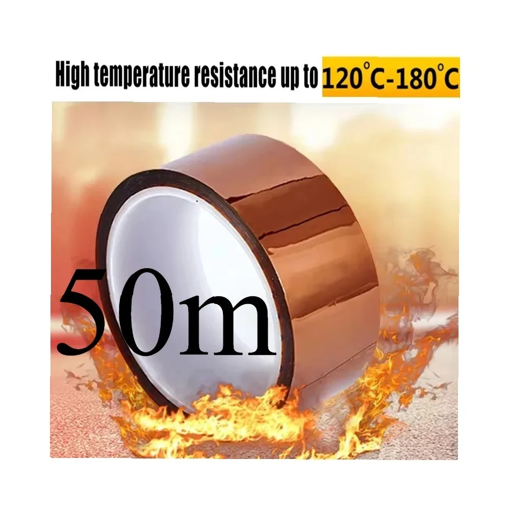 Brown Polyamide High Temp Tape 2 Rolls 0.12