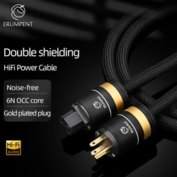 Hi-end 6N OCC Power Audio kabel z AU/EU/US Vseries złącze HiFi przewód zasilający do podłączenia wzmacniacza filtr