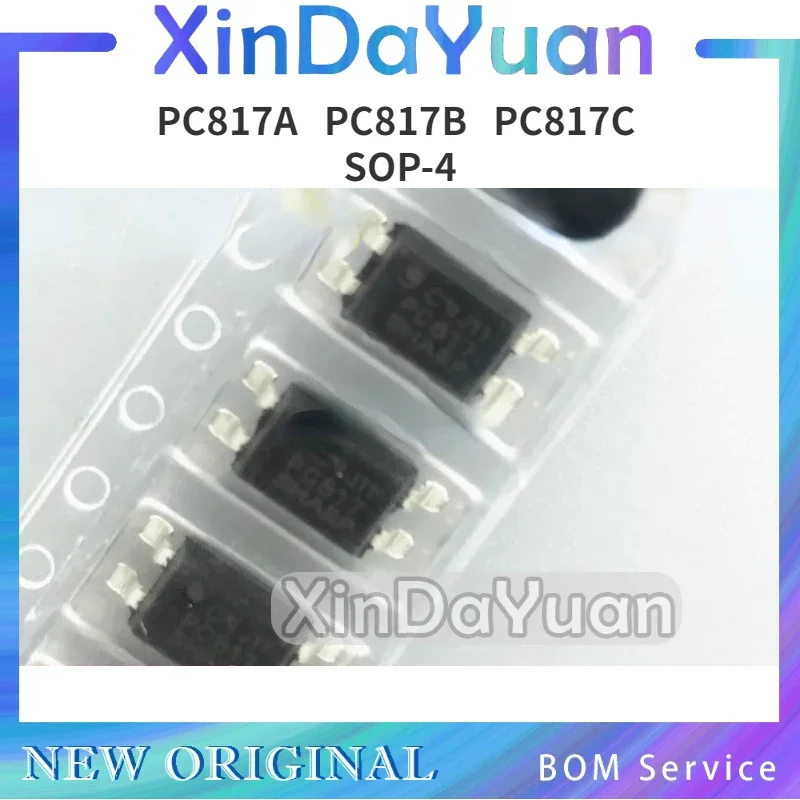 SOP-4 SMD4 PC817A PC817B PC817C EL817A EL817B EL817C PC817 EL817 817 50 개