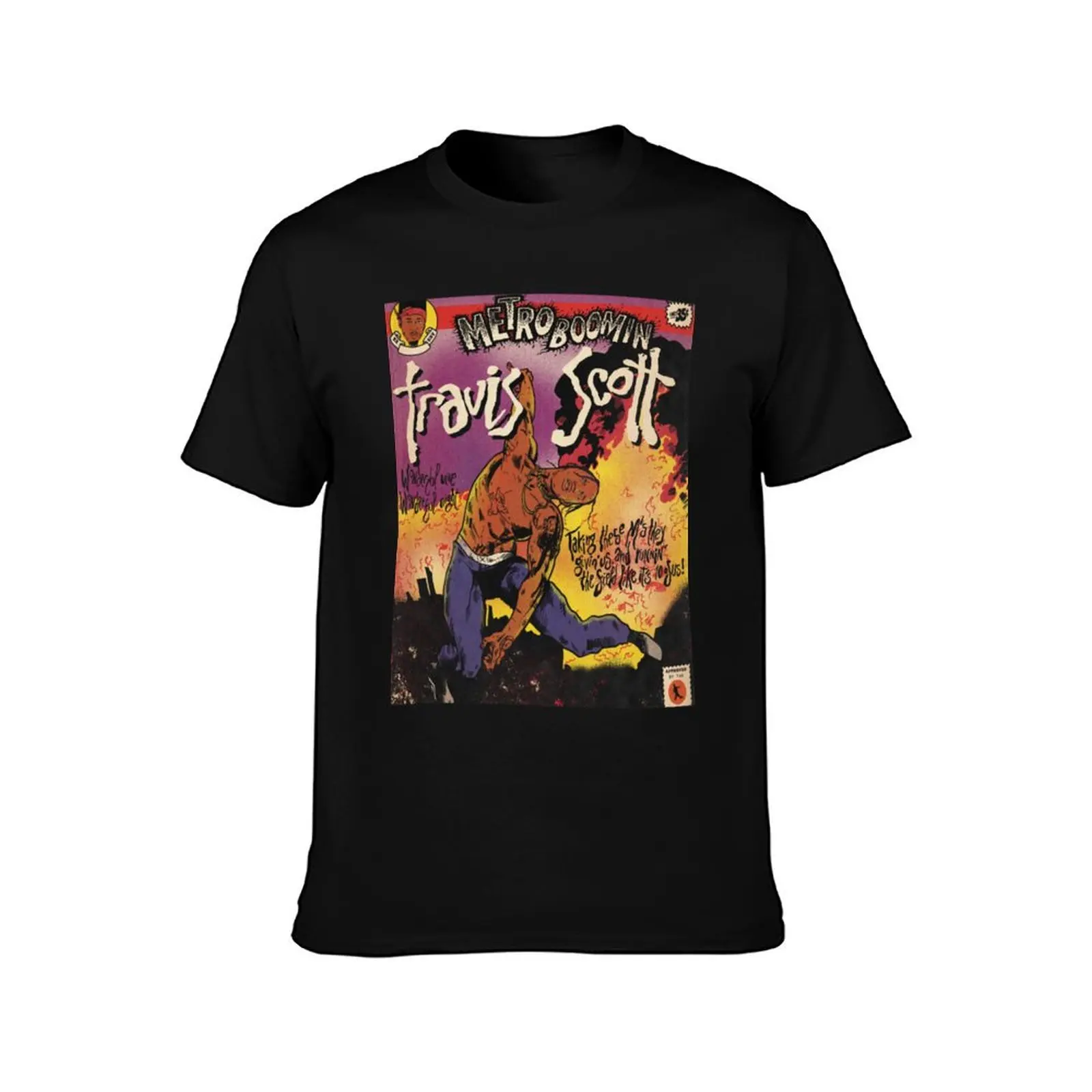 metro boomin(2) T-Shirt Functional Casual Short Sleeve Tee T-Shirt