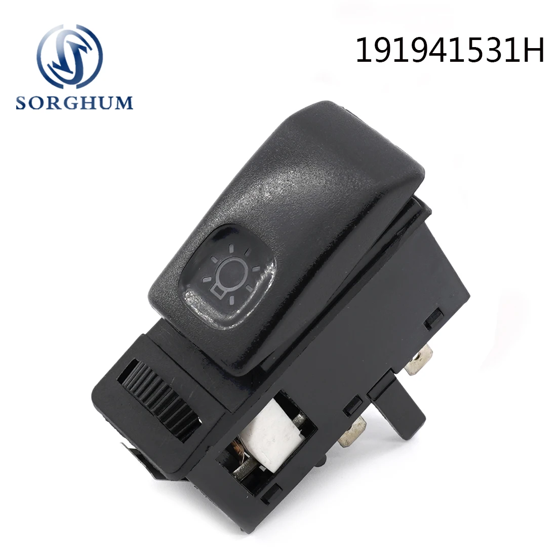 SORGHUM Car Black Headlight Head Light Switch For VW Golf Mk2 Jetta II Mk 83-92 191941531H 191941531A