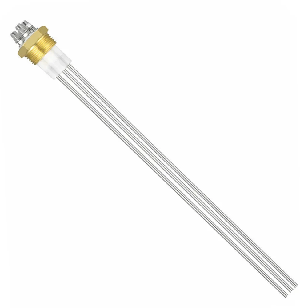 Sonda de eletrodo indicador líquido para caldeira a vapor, Nível de água roscada G1, 3 pinos, 405mm, acessórios para ferramentas