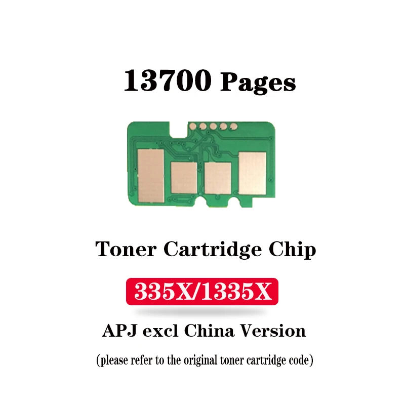 W1335A/W1336A/W1335X/1336X Toner Cartridge Chip for HP LaserJet MFP 438n/M442dn/M443nda/M440dn/M440n/M440nda/M42625dn/M42625n