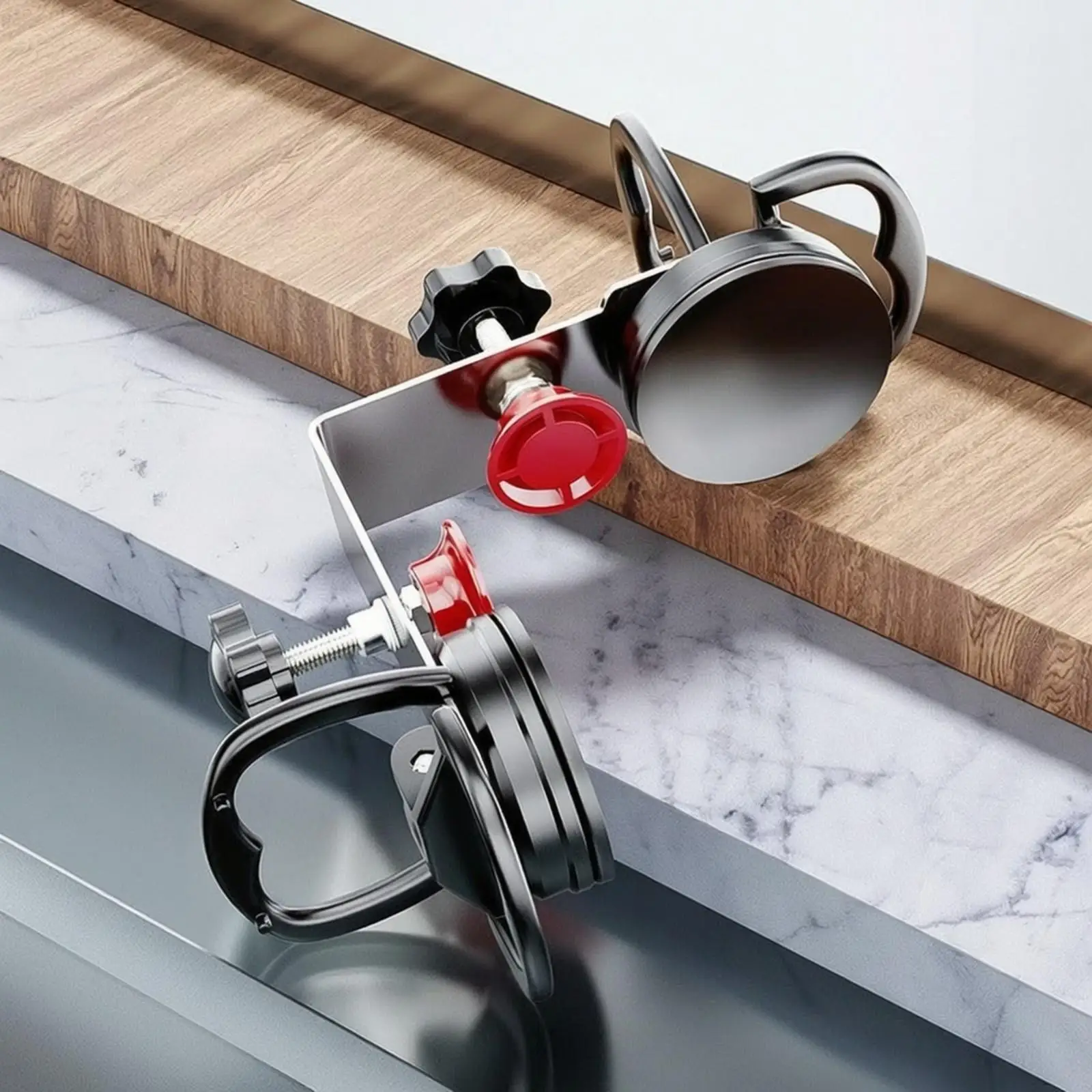 90-Degree 90-Degree Suction-Cup Positioning Tool Easy-Grip Handle Design Tile Alignment Tool with Suction Cups