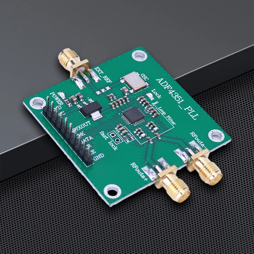 ADF4350 ADF4351 PLL RF Signal Source Frequency Synthesizer RF Signal Source Frequency Synthesizer Signal Source Module