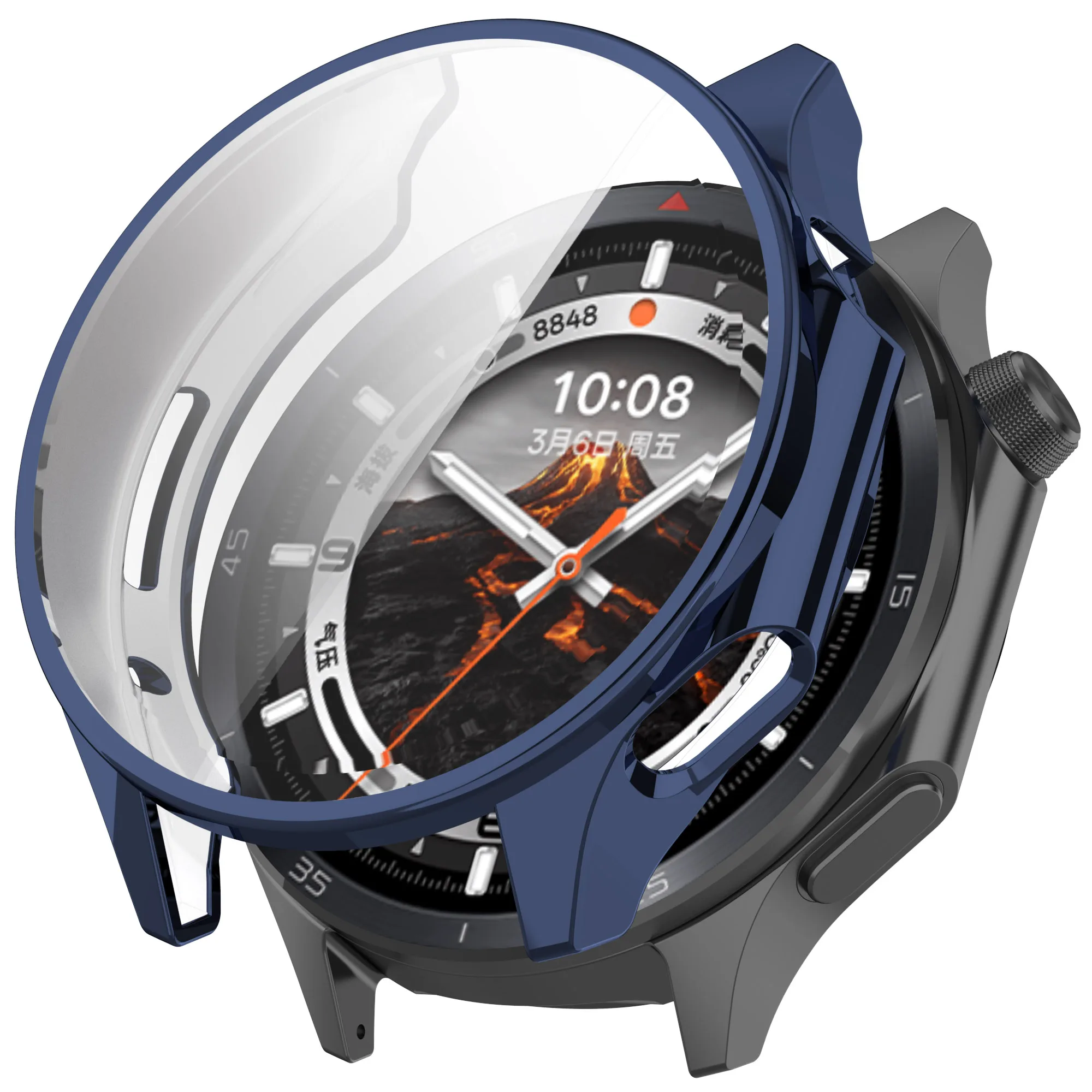 TPU Screen Protector Case Cover for Oneplus Watch 3/OPPO Watch X2 Shell Full Coverage Plating Protection Cases Accessories view 5
