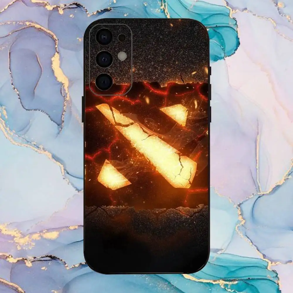 D-Dota 2 Cool Game Phone Case For Samsung S25,S24,S21,S22,S23,S30,Ultra,S20,Plus,Fe,Lite,Note,10,9,5G Black Cover
