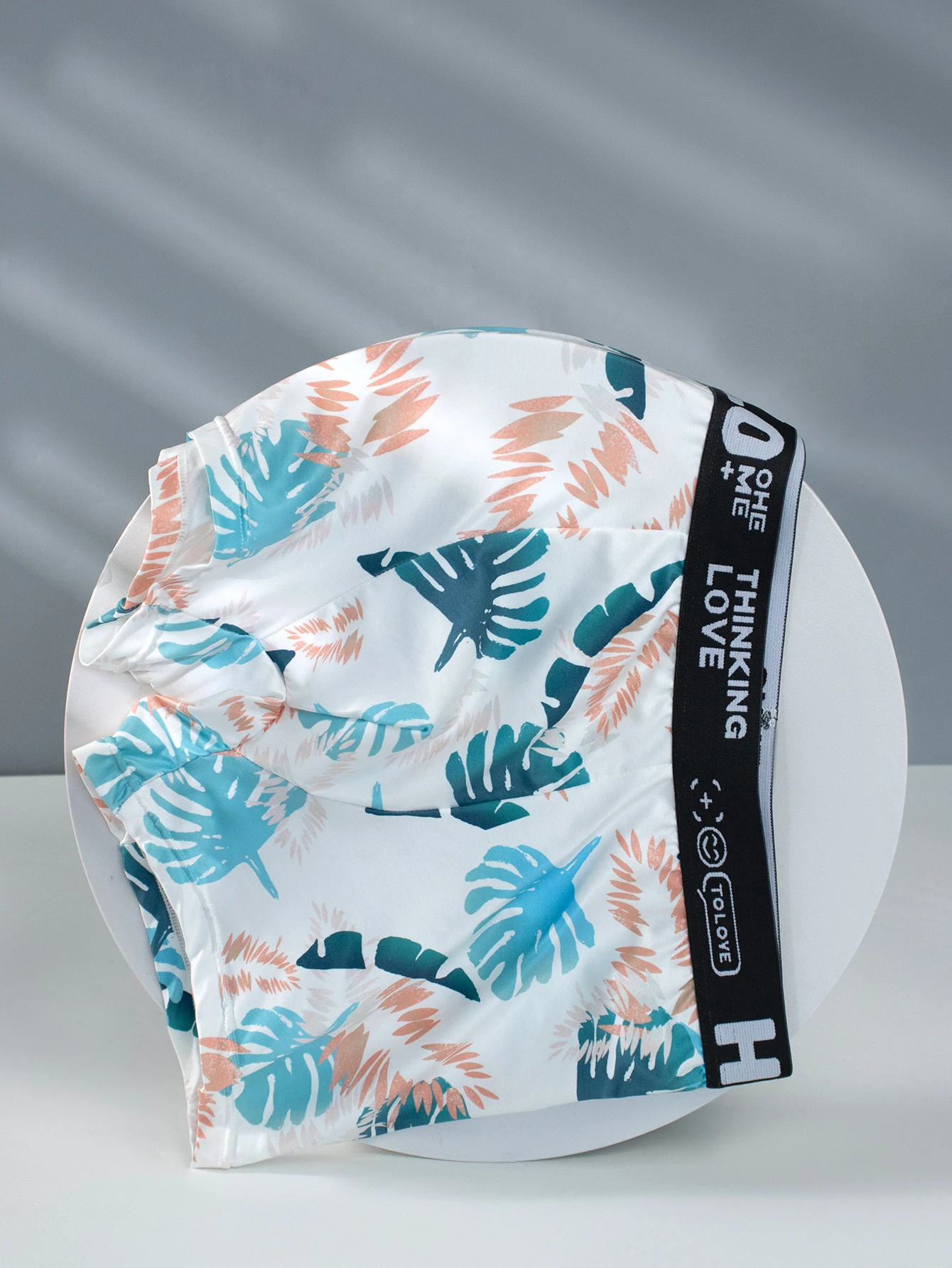 

Single pack fashion printing men's underpants skin-friendly, breathable and elastic comfort fit without constraints boxer briefs