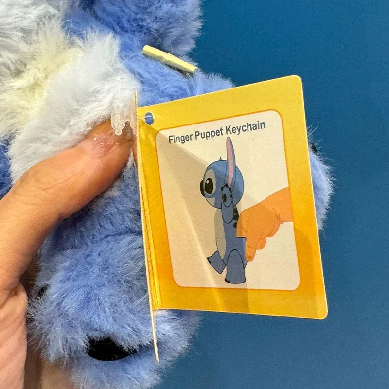 Porte-clés en peluche point mignon, figurine de film animé, marionnette à doigt, pendentif pour sac à dos, cadeau d'anniversaire pour enfants, en Stock, nouveau