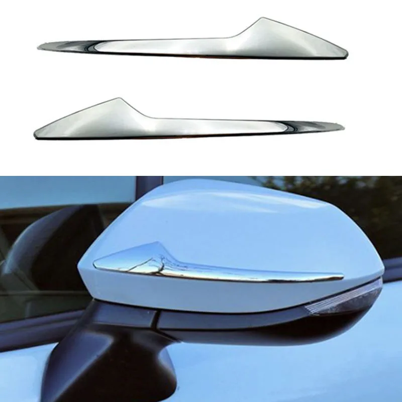 

ABS Chrome Door Side Rearview Mirror Cover Trim For Toyota Sienta 2022 2023 Car Styling Accessories