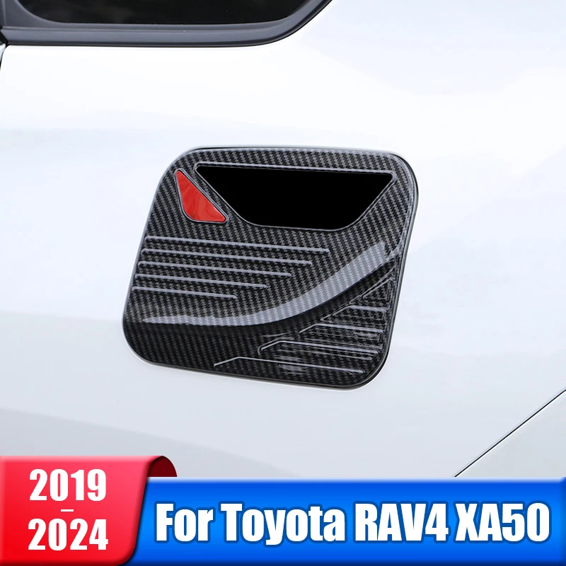 

Car Fuel Gas Tank Cover Oil Cap Trim Sticker For Toyota RAV4 2019 2020 2021 2022 2023 2024 RAV 4 XA50 Hybrid LE XLE Accessories