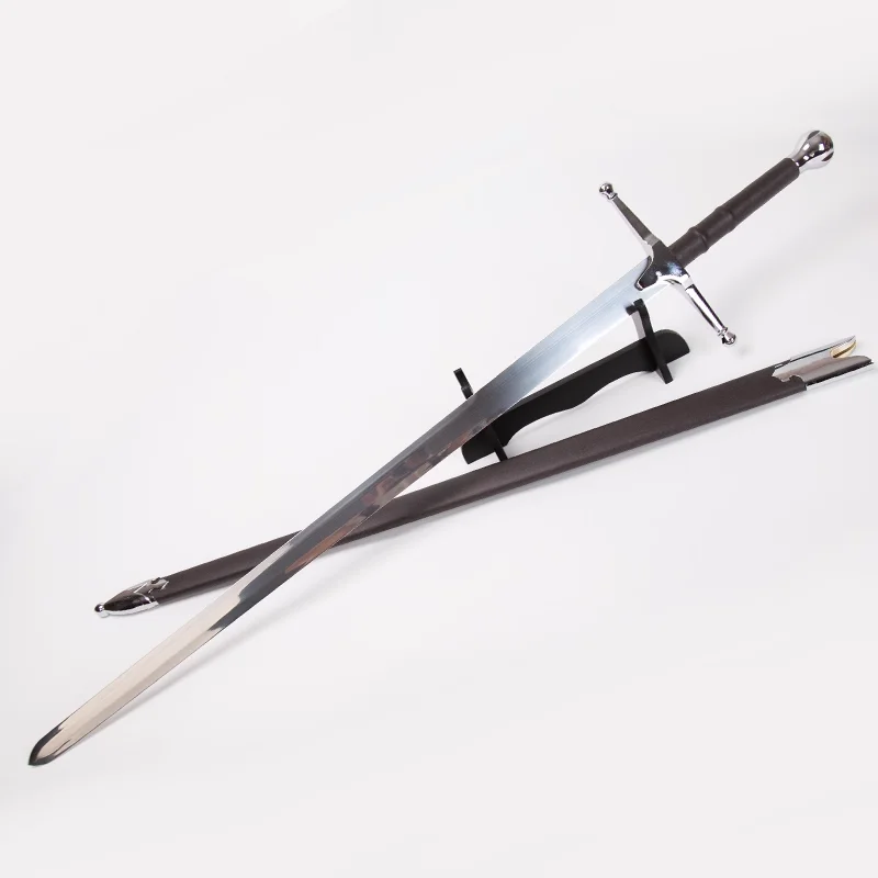 Wallace's Free Knight Sword, stainless steel real sword, cosplay one-handed sword, role-playing assassin soldier, warrior, ninja