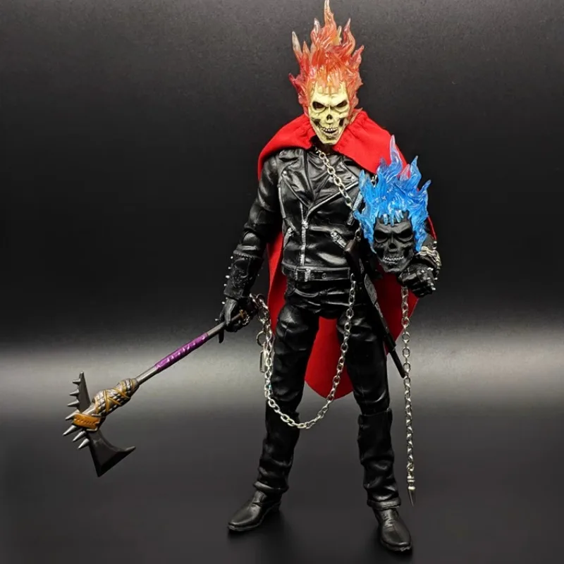 Ghost Rider Figure Scream The Clown Ghost Doll Action Figure Toy Model Resident Evil Animation Action Figure Toy Gift in Stock