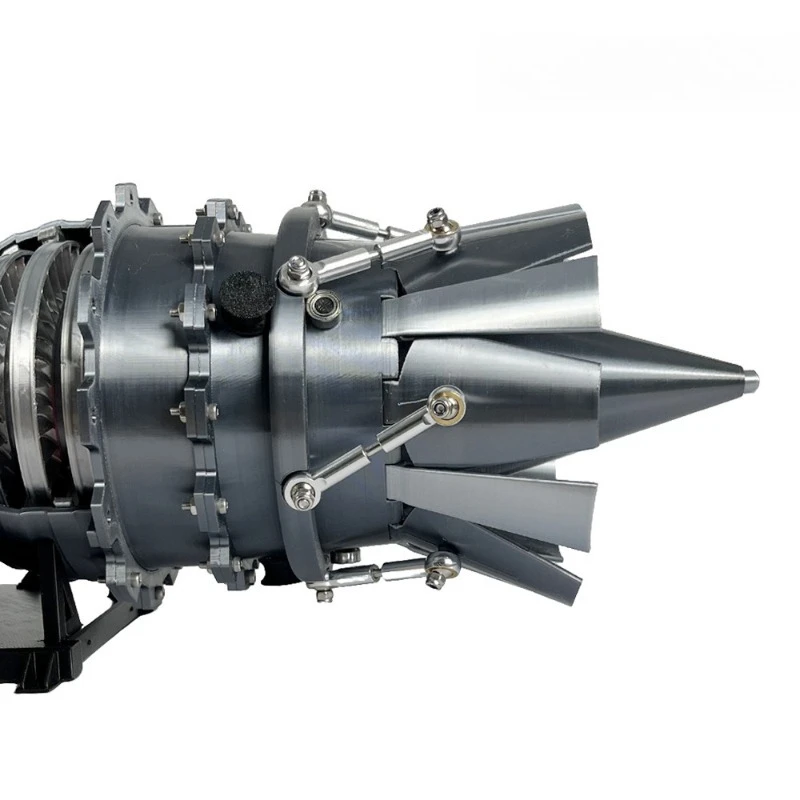Movable model ornament GE-J79 turbojet engine model