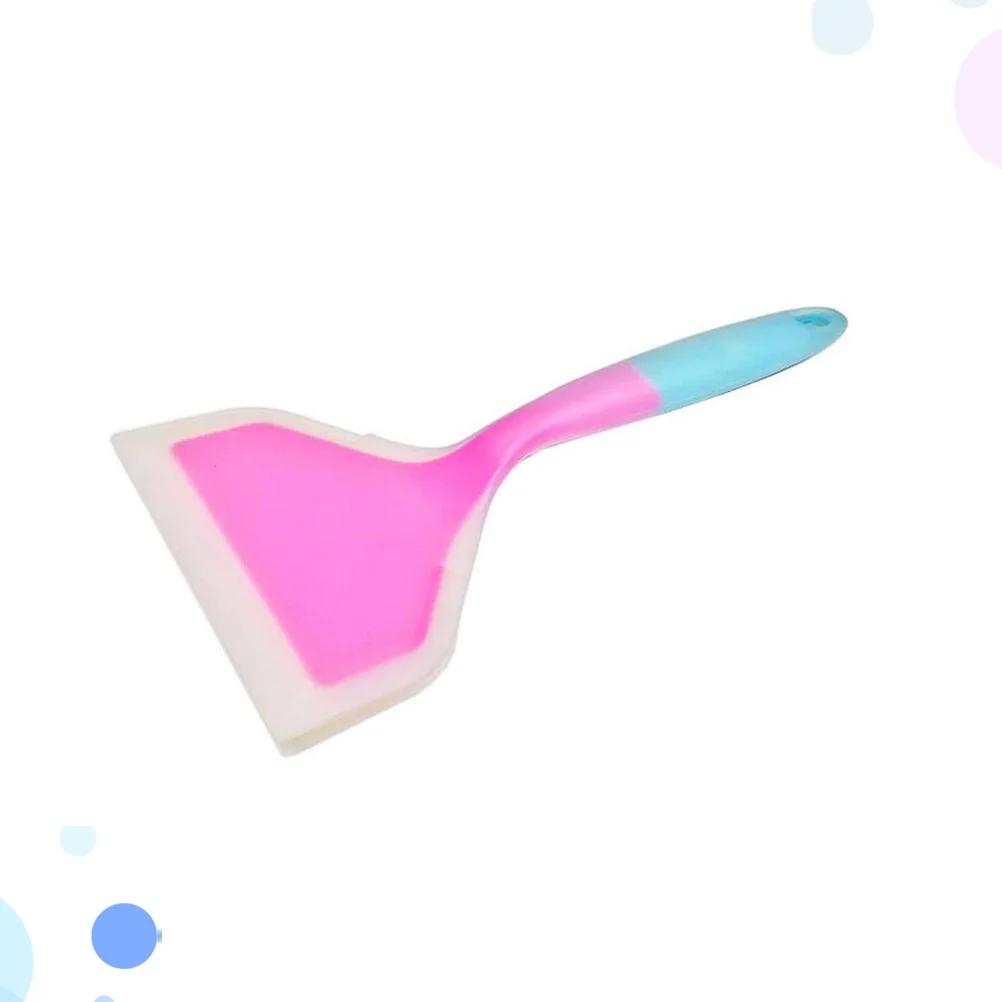 

Silicone Spatula Non-Stick Pan Turner Kitchen Cooking Utensil Odorless Heat Resistant Silicone Pan Turner for Beefsteak Pizza