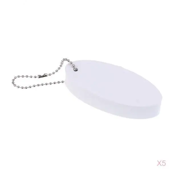 Novelty Surfboard Floating Key Ring Clip EVA Foam Sports Fan Key Chain for Marine Boat Key Float