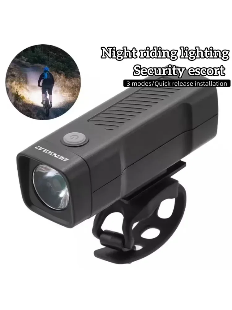 AliExpress NONE T6 LED Bicycle Headlight, Waterproof 3 Modes Night Riding Safety Flashlight, Front Light for Bike Scooter Accessories