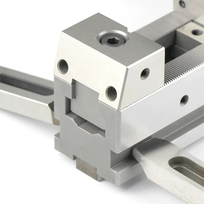 

HRV-5030 Multi-station Precision Fixture Vise; Parallel Combination-Type CNC Copper Male Vise for Machining Centers