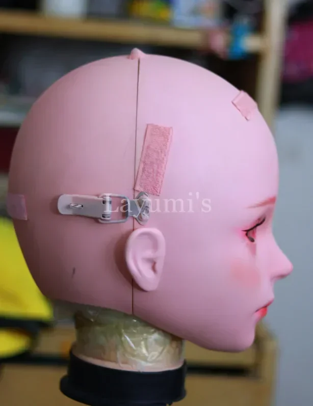 (JW 26) Carton Anime CG Kigurumi Mask Cosplay Full Head Mask Kigurumi Diffuse Exhibition Crossdresser Halloween Cospaly Mask