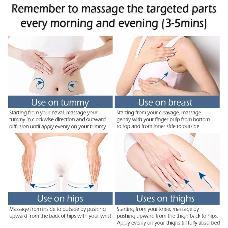 Stretch Marks Permanent Removal Cream Anti-Winkle Smooth Eliminate Swelling Marks Scars Anti Chafing Repair Firming Skin Care