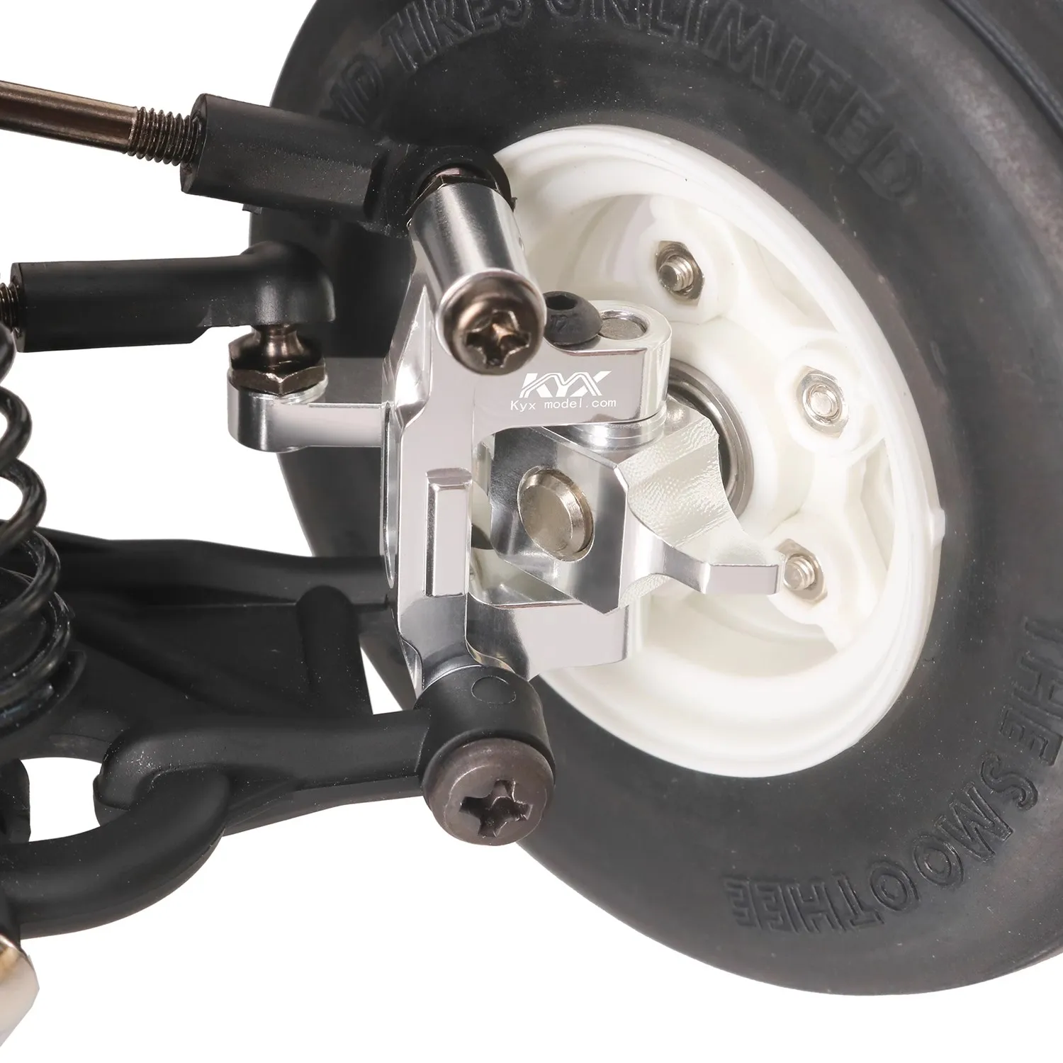 سيارة موديل KYX Tiangong Electric Yue 1/10 Hornet Hornet EVO 58742 إطار من سبائك الألومنيوم مقعد C