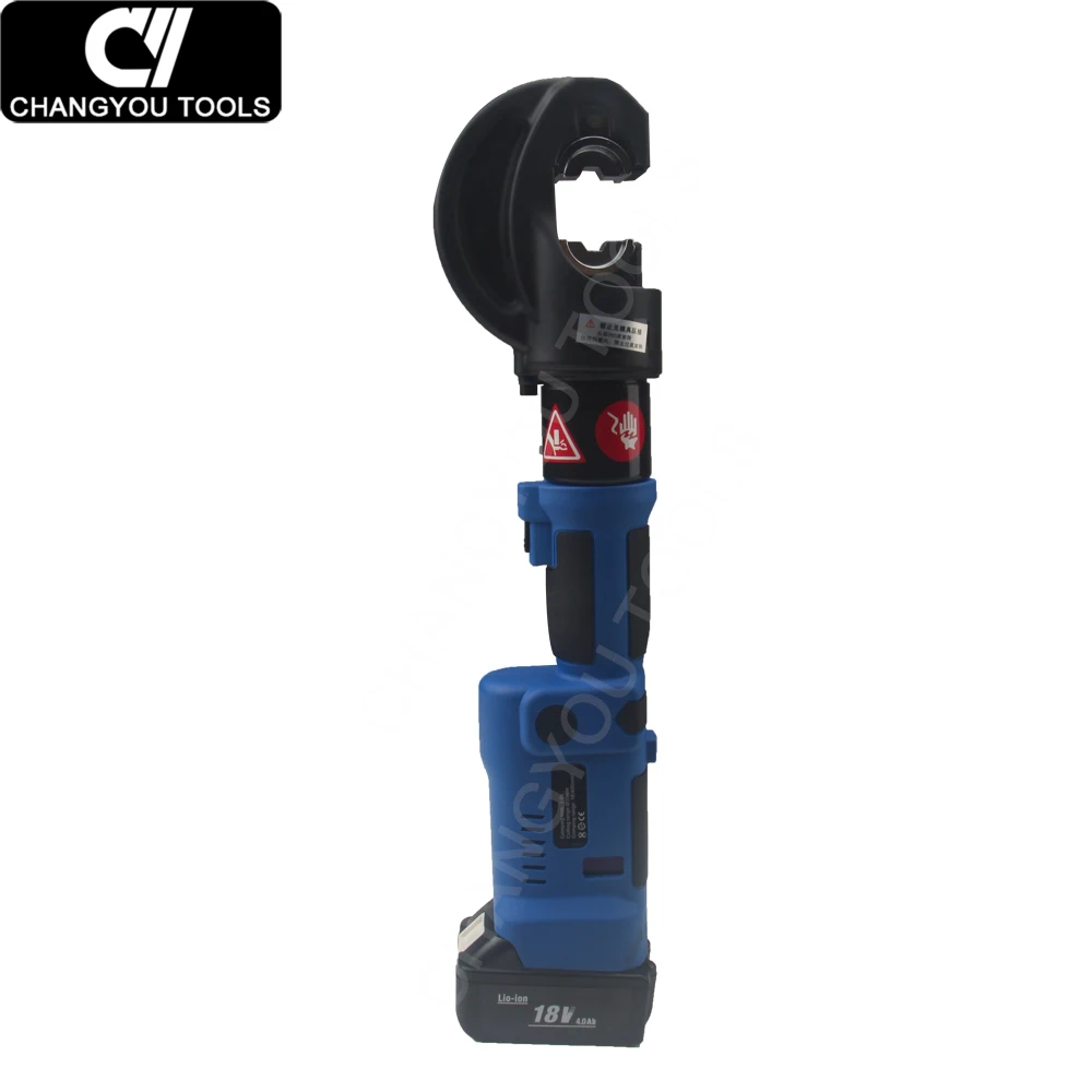 LS-400 Hydraulic Battery-Powered Professional Cable Crimping Tool With 120KN Press Force And Cu/AL