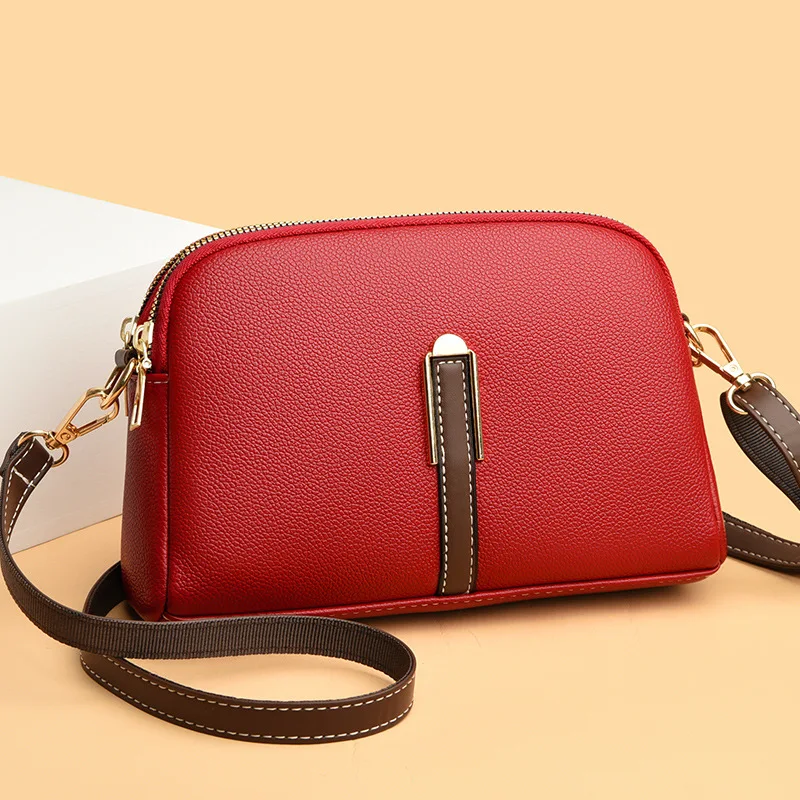 Women's Shoulder Bag New Shell Bag Korean Fashion Version Simple Shoulder Bag Change Bag Texture Crossbody Small Bagcoin Purse