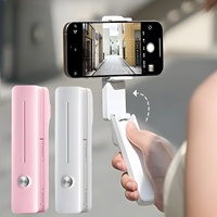 Mini Foldable Bluetooth Selfie Stick Remote Control Pocket Handheld Phone Holder Stick for Iphone Android Vlog Livestreaming