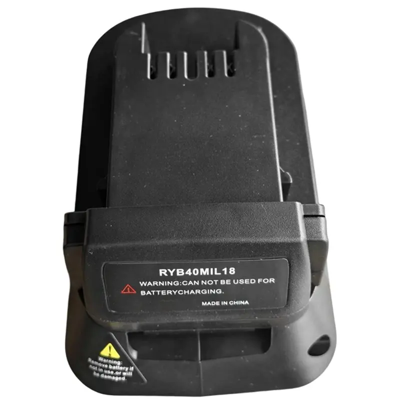 A99E-RYB40MIL18 Battery Adapter For Ryobi 40V Li- Battery Convert To For 18V Battery,