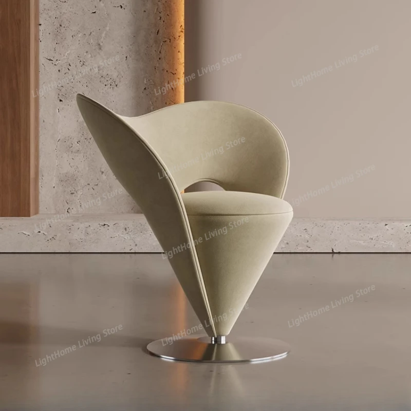 

Velvet Swivel Chairs Luxury Modern Design Chaise Design Chaise Chairs Sofa Comfy Nordic Sillas De Sala Living Room Furniture