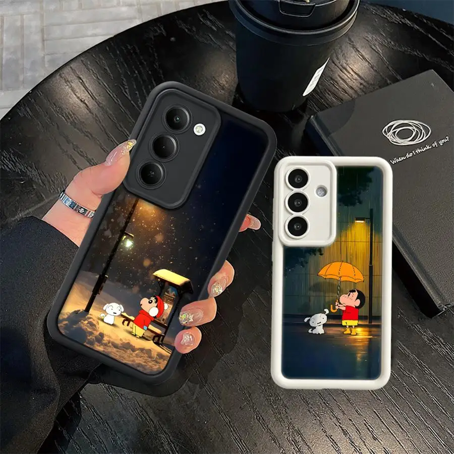 Cute Cartoon Boy Dog Art Case for Samsung Galaxy A53 A54 A23 A12 A13 A35 A36 A56 A71 A72 A15 A16 A34 A26 A32 A51 A73 Phone Cover