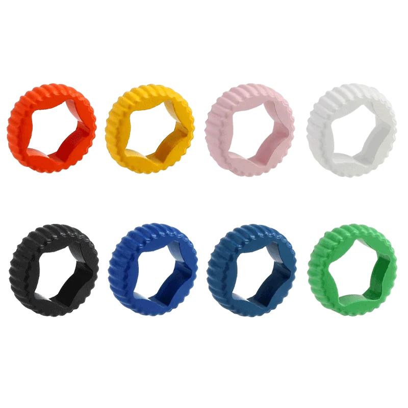 تاج غطاء من المطاط الفلوري لريتشارد ميلر RM07 RM74 RM71 RM037 RM055 المضادة للانزلاق رئيس حلقة مطاطية الخماسية نجمة الملحقات