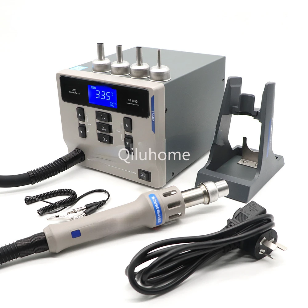 Heat Gun Soldering Station Integrated Heating Core Thermostat Mobile Phone Maintenance Sleep Digital Display