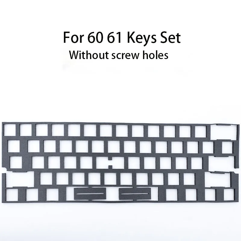 Mechanical Keyboard PORON Bottom Cotton Sandwich Silent Foam 61 64 68 84 87 96 98 104 Keys Set Noise Absorbing Rogers Gaming Pad