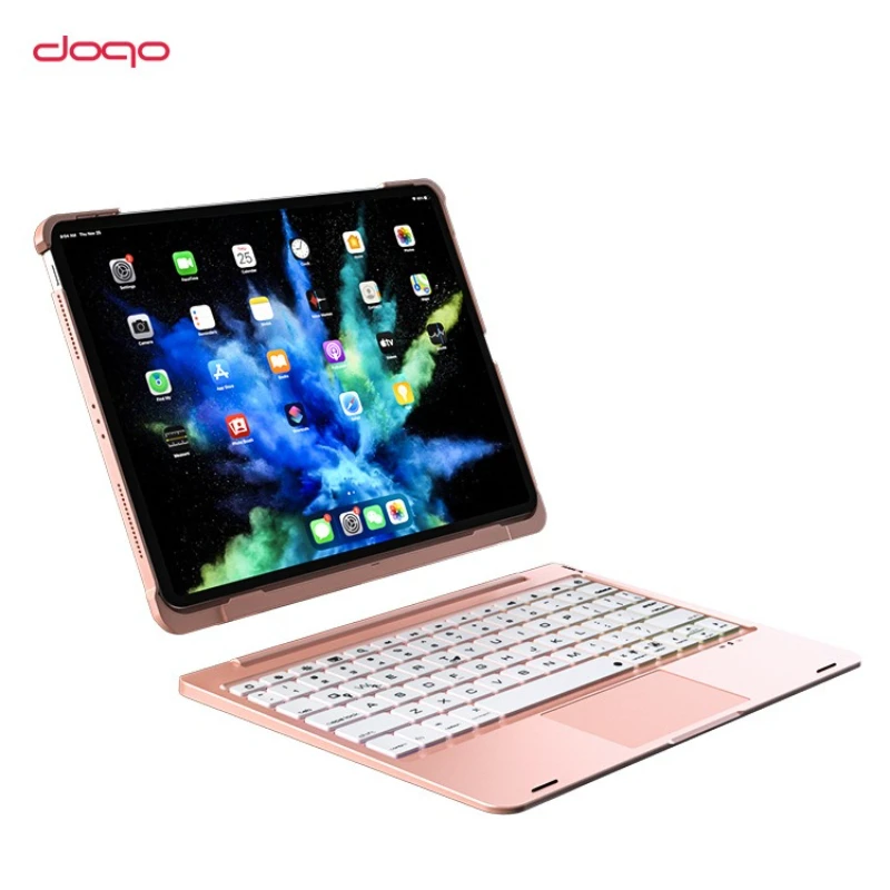 

Miaokong Keyboard Suitable for IPad 7/8/9/10/11 Tablet Bluetooth Wireless Detachable Multi-angle Adjustment Protective Cover