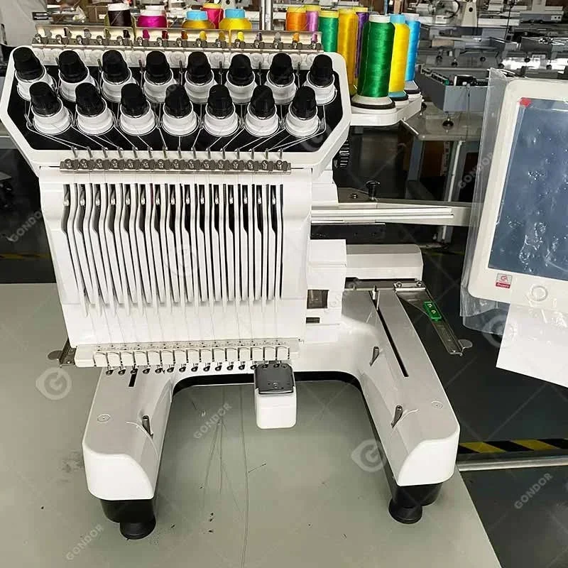 10-Needle New in Pr1000e T Shirt Logo Pr1050x Computerized Commercial Embroidery Machine Bordadora Para Parches Avance