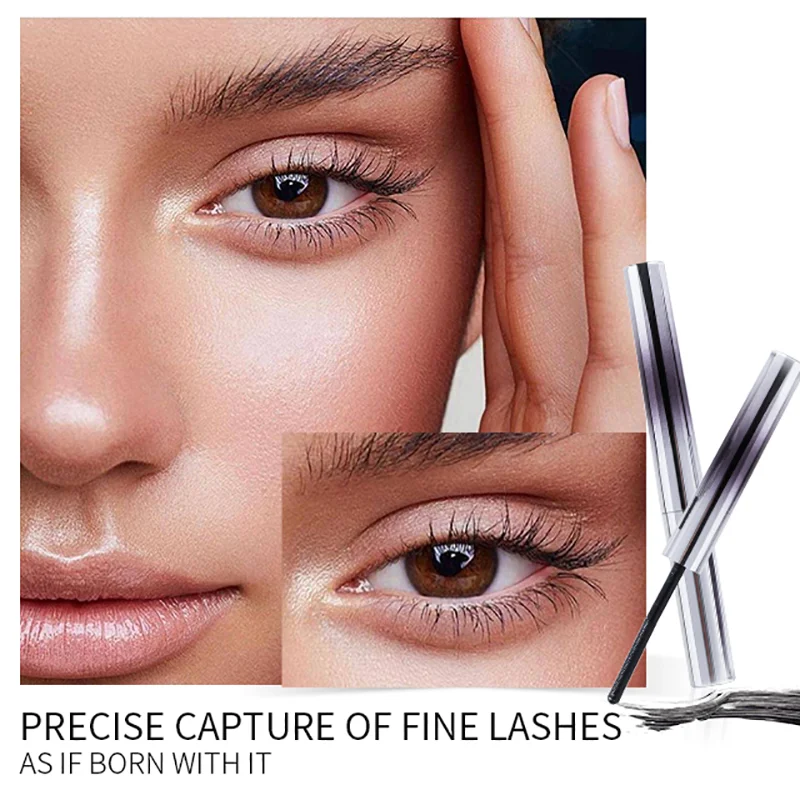 ماسكارا سوداء لجميع منتجات المكياج المقاومة للماء، رموش تمديد، ماسكارا رموش بتأثير 5D، مستحضرات تجميل كورية #2