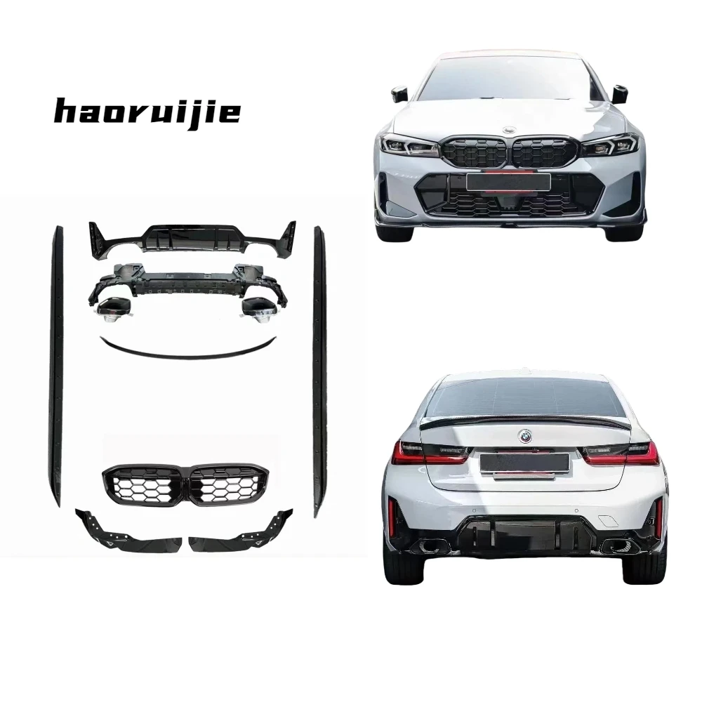 

XDS Accessories Flagship G20 22+ Black Knight Aero Bodykit For G20 LCI Sport Upgrade Front Lip Diffuser And Side Skirt Spoil